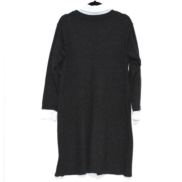 Simply Vera Wang Charcoal Grey Tunic Dress Size XL - Picture 3 of 4